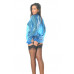 KLEMARO PVC Plastik - Nachthemd Nachtkleid NW06 NIGHT DRESS NAT2 M natur transparent