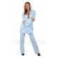 KLEMARO PVC Plastik - Regenanzug Pyjama Schlafanzug Schutzanzug zweiteilig unisex NW08 BEDJAMS