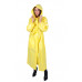 KLEMARO PVC Plastik - Mantel Regenmantel RA79ms YES1 M Gelb glänzend - Auf Lager
