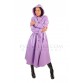 KLEMARO PVC Plastik - Mantel Regenmantel Folienmantel 1950er-Style Kapuze Damen RA86 RUBY COAT