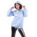 KLEMARO PVC Plastik - Jacke Regenjacke 70er-Style JA08 JELLY COAT 