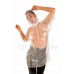 KLEMARO PVC Plastik - Damen - Oberteil mit geschlossener Kapuze TO34 SUFFOCATION TOP