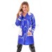 KLEMARO PVC Plastik - Damen Jacke Plastikregenjacke Kurzmantel RA70 MOD JACKET