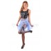 KLEMARO PVC Plastik - Minirock A-Schnitt Jive-Style SK14 JIVE SKIRT