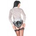 KLEMARO PVC Plastik - Langarmbluse TO09 LONG SLEEVE BLOUSE