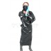 KLEMARO PVC Plastik - Doktor-Kittel mit Maske UN06 DOCTORS GOWN AND MASK