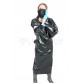 KLEMARO PVC Plastik - Doktor-Kittel mit Maske UN06 DOCTORS GOWN AND MASK