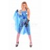 KLEMARO PVC Plastik - Rock-Style Kittel-Schürze lang UN31 LONG KINKSTER APRON 